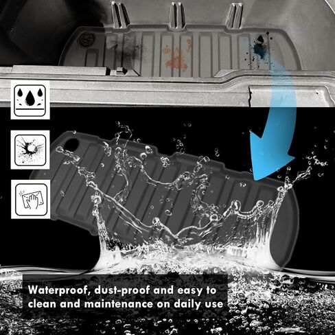 Sub Truck Mat Fit for Honda Ridgeline 2017 2018 2019 2020-2022 2023 2024 Rear Bed Lower Mat TPE Bed Liner TPE All Weather Accessories in Saudi Arabia