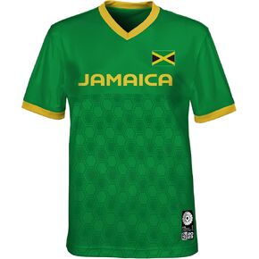 Outerstuff Youth & Kids FIFA World Cup Fan Top, Norway, Multicolor, Youth X-Large-20 in Saudi Arabia