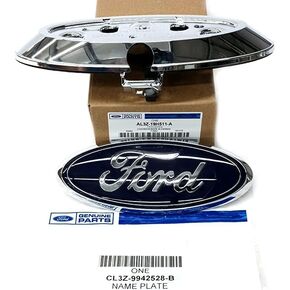 Ford 2009-2014 F-150 & 2013-2016 Super Duty Blue Oval Tailgate Emblem & Fixed Back Up Camera Housing Kit CL3Z-9942528-B & AL3Z-19H511-A in Kuwait