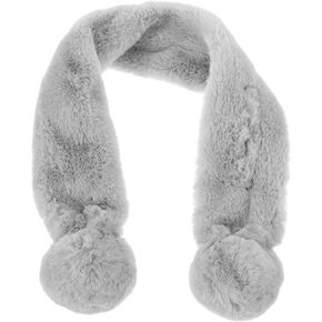 Faux Fur Scarf for Women Plush Warm Neck Wrap Soft Fuzzy Collar for Casual and Formal Occasions for Elegant and Cozy Accessory in Kuwait