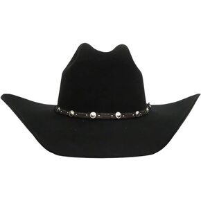 Justin Children's Buster Junior Black Felt Western Hat JF0230BUJR40 in Saudi Arabia