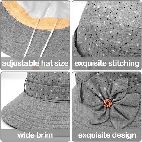 Women Cloche Bucket Hat Vintage Fedora Bowler Hats in Kuwait