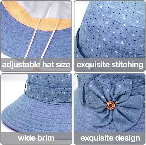 Women Cloche Bucket Hat Vintage Fedora Bowler Hats in Kuwait