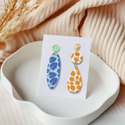 CHGCRAFT Polymer Clay Texture Sheets Leaves Flowers Bushes Clay Texture Mat Silicone Texture Clay Modeling Pattern Pad Silicone Clay Texture Mat for Polymer Clay Making Earrings Jewelry 5.5x5.5inch in Saudi Arabia