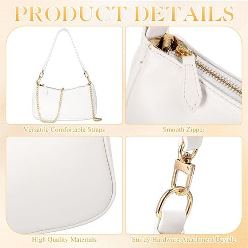 Abbylike 6 PCS Counter Bag للنساء مع 3 سلسلة موسعة Cherry Charm Small Leather Pres in Saudi Arabia