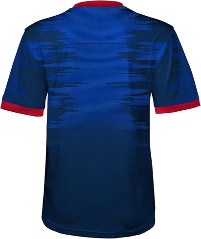 Outerstuff Youth & Kids FIFA World Cup Fan Top, Norway, Multicolor, Youth X-Large-20 in Saudi Arabia