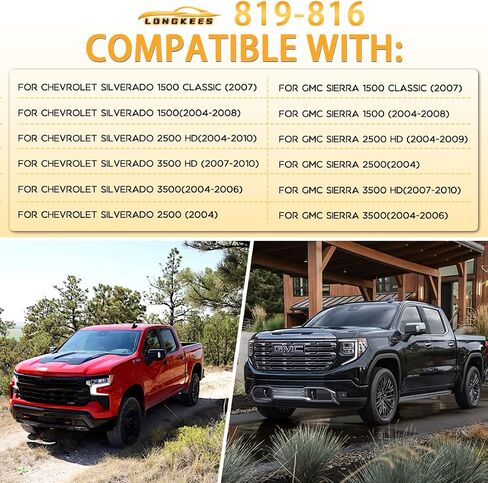 819-816 Stainless Steel Braided Fuel Lines Kit Compatible with 2004-2010 Silverado 1500 2500 3500 Sierra 1500 2500 3500 in Saudi Arabia