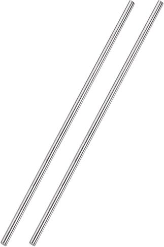 3mm x 300mm 304 Stainless Steel Solid Round Rod Lathe Bar Stock for DIY Crafts Model Car Helicopter Airplane - 2pcs in Saudi Arabia