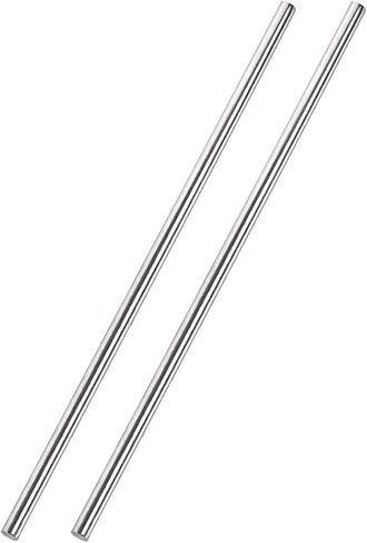 3mm x 300mm 304 Stainless Steel Solid Round Rod Lathe Bar Stock for DIY Crafts Model Car Helicopter Airplane - 2pcs in Saudi Arabia