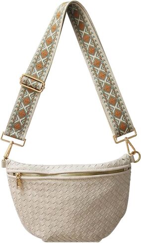 The Fiona Woven Bum Bag in Saudi Arabia