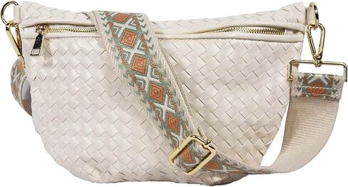 The Fiona Woven Bum Bag in Saudi Arabia