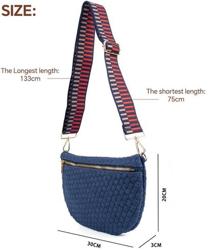 The Fiona Woven Bum Bag in Saudi Arabia