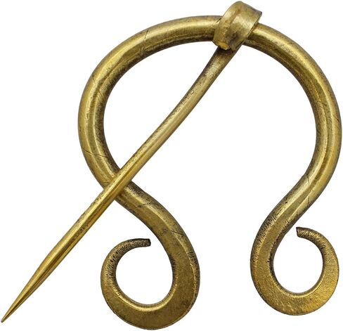 Armory Replicas ™ - يدوي مزورة من عصر النهضة النحاس بروش - حديد النحاس النحاسي الحديد الوظيفي الوظيفي المصنوع يدويًا الأنيقة دبوس الأزياء in Saudi Arabia