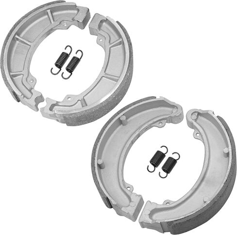 Caltric Front & Rear Brake Shoes Compatible with Honda Atc250Es Big Red 250 1985 1986 1987 in Saudi Arabia