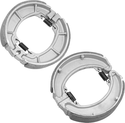 Caltric Front & Rear Brake Shoes Compatible with Honda Atc250Es Big Red 250 1985 1986 1987 in Saudi Arabia