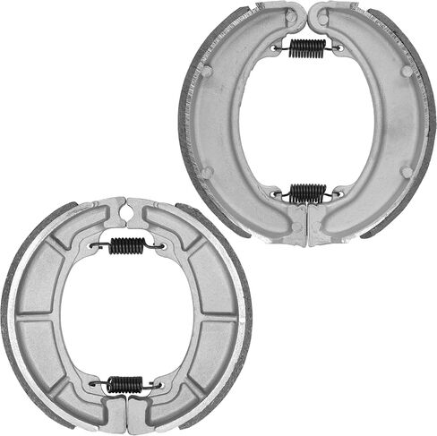 Caltric Front & Rear Brake Shoes Compatible with Honda Atc250Es Big Red 250 1985 1986 1987 in Saudi Arabia