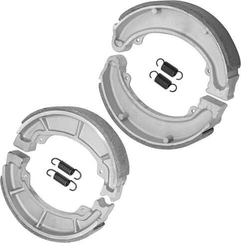 Caltric Front & Rear Brake Shoes Compatible with Honda Atc250Es Big Red 250 1985 1986 1987 in Saudi Arabia