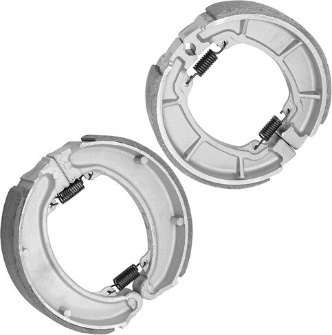 Caltric Front & Rear Brake Shoes Compatible with Honda Atc250Es Big Red 250 1985 1986 1987 in Saudi Arabia