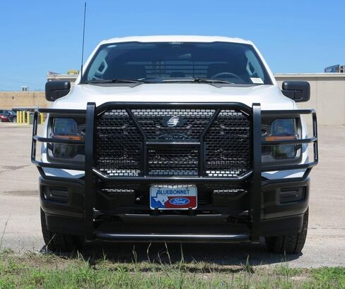 Steelcraft HD Grille Brush Guard Black Fits 2015-2024 Ford F-150 | Does Not Fit Raptor or Lighnting | Includes Midwest Aftermarket Decal in Kuwait