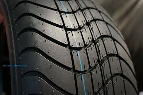 12 "عجلات Tempest Machined/Black و 215/35-12 Low Profile Dot Tyres - مجموعة من 4 (Club Car/Ezgo (1/2x20)) in Saudi Arabia