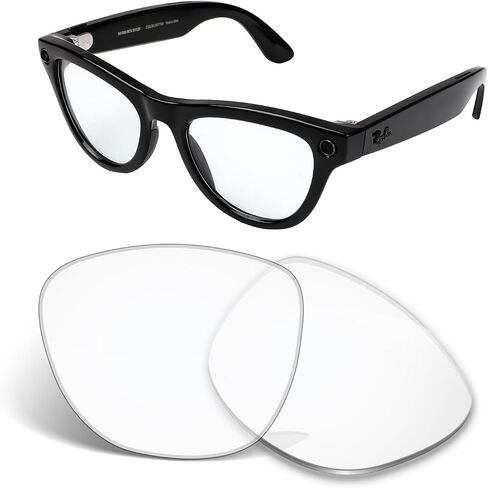 1.5 ملم العدسات البديلة المتوافقة مع Rayban Meta Skyler RW4010 52mm نظارة شمسية ذكية in Kuwait