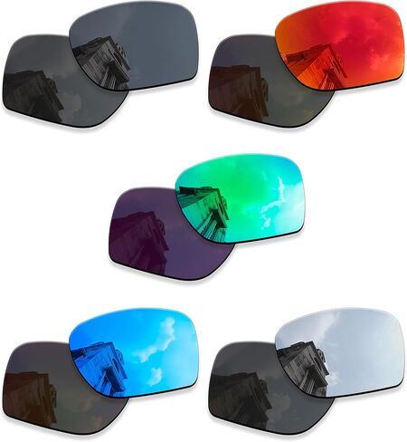 5 Pairs Polarized Replacement Lenses for Oakley Sylas OO9448 Sunglasses, Anti-Scratch and Impact Resistant in Saudi Arabia