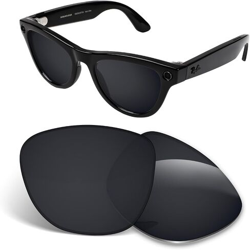 1.5 ملم العدسات البديلة المتوافقة مع Rayban Meta Skyler RW4010 52mm نظارة شمسية ذكية in Kuwait