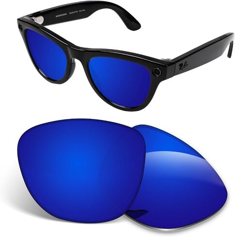 1.5 ملم العدسات البديلة المتوافقة مع Rayban Meta Skyler RW4010 52mm نظارة شمسية ذكية in Kuwait