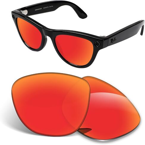 1.5 ملم العدسات البديلة المتوافقة مع Rayban Meta Skyler RW4010 52mm نظارة شمسية ذكية in Kuwait