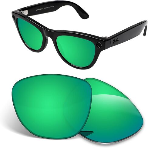 1.5 ملم العدسات البديلة المتوافقة مع Rayban Meta Skyler RW4010 52mm نظارة شمسية ذكية in Kuwait