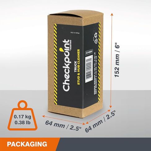 أداة تنظيف مسمار ومحور السيارة، منظف 2 في 1 مسمار ومحور، مصنوع في قطعة واحدة، يزيل الصدأ والتآكل بسهولة، وسادة كاشطة تدوم طويلاً in Kuwait