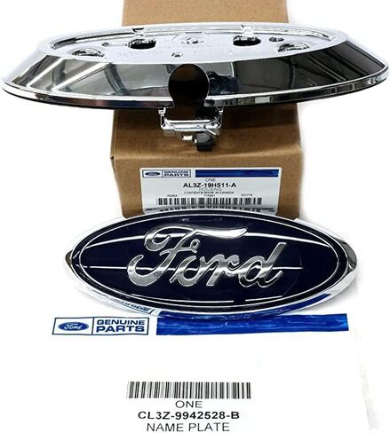 Ford 2009-2014 F-150 & 2013-2016 Super Duty Blue Oval Tailgate emblem & Flexed Camera Housing Kit CL3Z-9942528-B & AL3Z-19H511-A in Kuwait