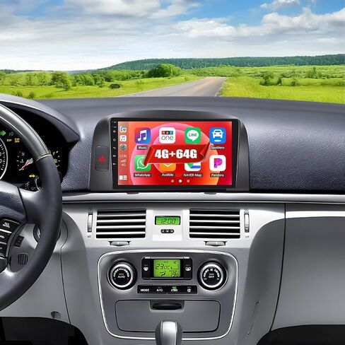 SIXWIN Android Car Stereo for Hyundai Sonata NF 2004-2008 2G+32G مع CarPlay Android Auto Mirror Link 26UI 9 بوصة شاشة تعمل باللمس راديو السيارة بلوتوث نظام تحديد المواقع والملاحة واي فاي HiFi FM راديو SWC كاميرا احتياطية in Saudi Arabia