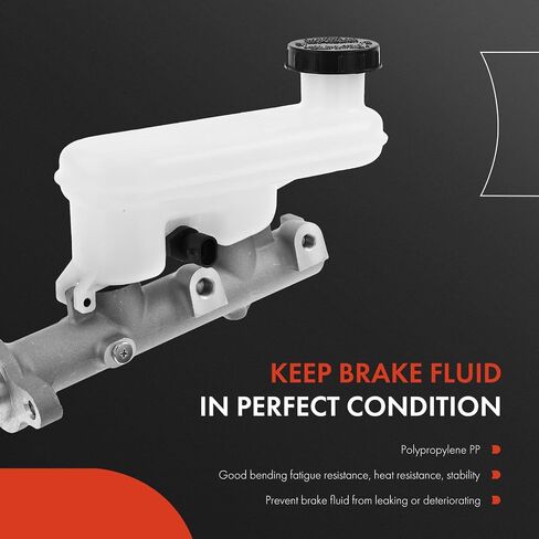 A-Premium Brake Master Cylinder with Reservoir and Cap Compatible with Chrysler and Dodge Vehicles - 300M 1999-2004, Concorde/Intrepid 1998-2004, LHS 1999-2001 - Replace OE# 4779530 in Saudi Arabia