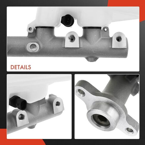 A-Premium Brake Master Cylinder with Reservoir and Cap Compatible with Chrysler and Dodge Vehicles - 300M 1999-2004, Concorde/Intrepid 1998-2004, LHS 1999-2001 - Replace OE# 4779530 in Saudi Arabia