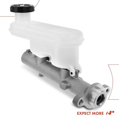 A-Premium Brake Master Cylinder with Reservoir and Cap Compatible with Chrysler and Dodge Vehicles - 300M 1999-2004, Concorde/Intrepid 1998-2004, LHS 1999-2001 - Replace OE# 4779530 in Saudi Arabia