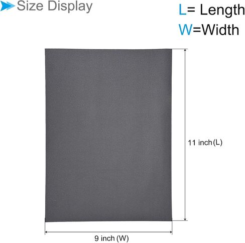 Wet Dry Sanding Sheets, 9 Inch x 11 Inch 360 Grits Sandpaper Sheets Silicon Carbide - (Applications: for Drywall Wood Metal), 10 Pieces in Saudi Arabia