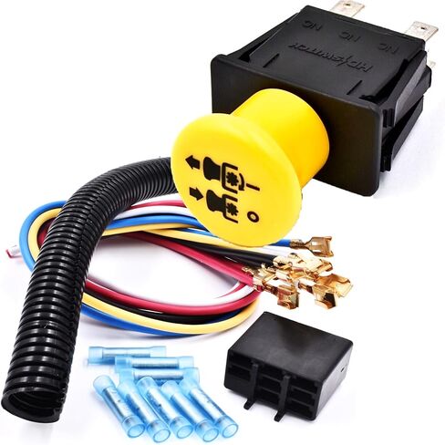 HD Switch 10 AMP OEM Upgrade Clutch PTO Switch Toggle Switch Conversion Kit AM118804 for John Deere GT242 GT262 GT275 LX172 LX173 LX176 LX178 LX186 LX188 F510 F525 F620 F680 F687 F710 F725 F735 118074 in Saudi Arabia