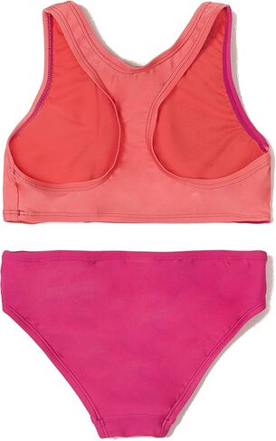 Speedo Girls' Standard Swimsuit Two Piece Bikini Set, Dolphin Island in Kuwait