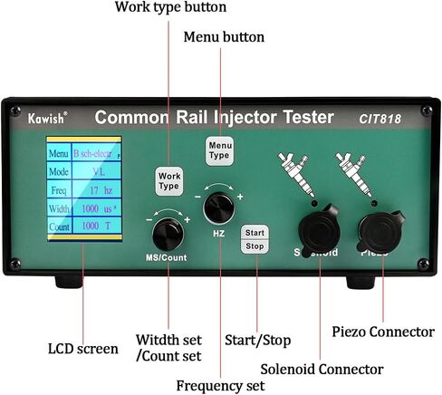 Diesel Common Rail Injector Tester Diesel Piezo Injector Tester electromagnetic Injector Driver Tester in Saudi Arabia