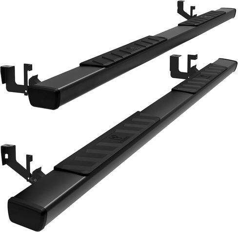 Tyger Auto 4 "Riser Running لوحات متوافقة مع 2002-2008 Dodge RAM 1500 ؛ 2003-2009 2500/3500 | Quad Cab | TG-RS2D40058 | Side Step Rails Nerf Bars ، Black in Saudi Arabia