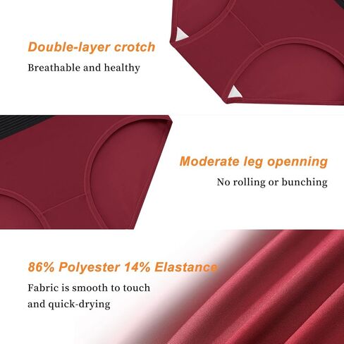 Women Tummy Control Underwear,High-Waist Full Coverage Panties, Wide Elastic Waistband Ladies Briefs Multipack in Kuwait