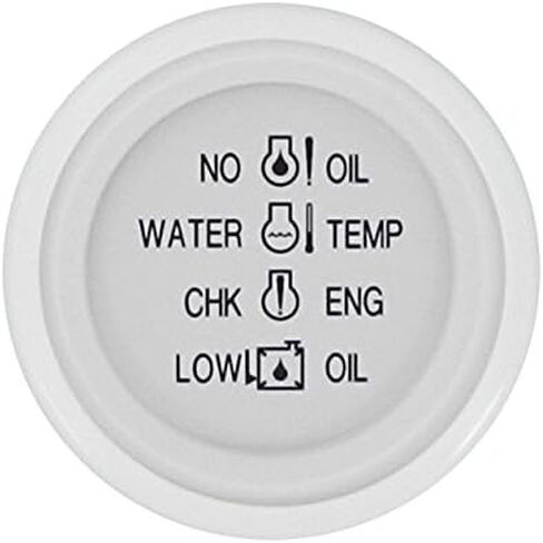 Sierra International 68385P نظام Arctic Scratch Respresant Glass Glass Check Lauge for Johnson/Evinrude ، 2 " in Saudi Arabia