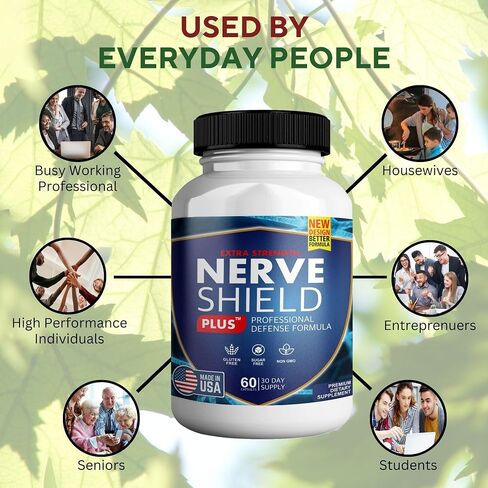 Pro - Advanced Nerve Formula with Essential Ingredients for Relief and Comprehensive Long-Term Support of Nerve Health (1) in Saudi Arabia