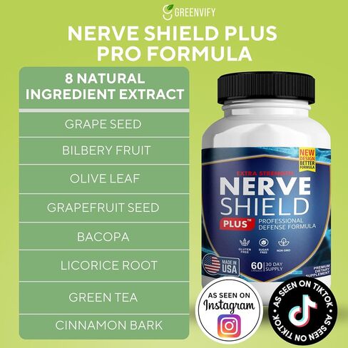 Pro - Advanced Nerve Formula with Essential Ingredients for Relief and Comprehensive Long-Term Support of Nerve Health (1) in Saudi Arabia