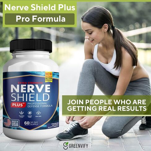 Pro - Advanced Nerve Formula with Essential Ingredients for Relief and Comprehensive Long-Term Support of Nerve Health (1) in Saudi Arabia