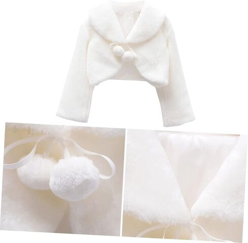 Homoyoyo Flower Children Tippet Boys and Girls Cape Cape for Boys and Girls Plush Shawl Jacket Material Design in Saudi Arabia