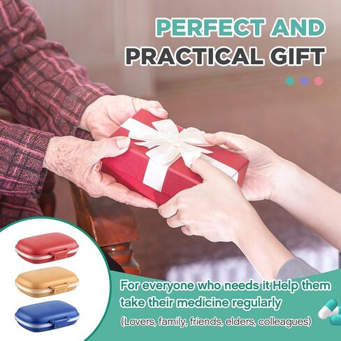 مجموعة من 30 علبة من صناديق حبوب الدواء للسفر من Layhit، علبة صغيرة الحجم لحبوب الدواء، منظم حبوب الدواء المحمول، 8 مقصورات، صندوق حبوب الدواء، منظم مجوهرات فيتامين اليومي، السفر الذي يجب اقتناؤه، مع 256 قطعة من الملصقات وقلم واحد in Kuwait