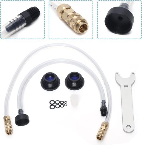 Fits for Seastar HS5157 Front Mount Hydraulic Steering Cylinder Seal Kit& Bleed Kit in Saudi Arabia