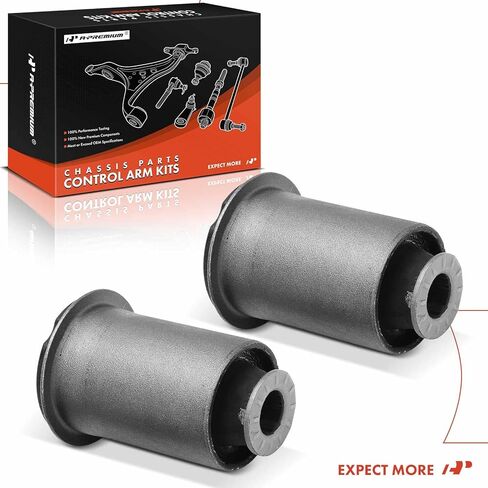 طقم جلبة A-Premium 2 × أسفل الذراع السفلى من الذراع ، متوافقة مع RAM 1500 2012 ، 2500 2011-2013 ، 3500 2011-2012 & Dodge RAM 1500 2006-2008 ، RAM 2500 2006-2010 ، RAM 3500 2006-2010 ، RWD فقط in Saudi Arabia